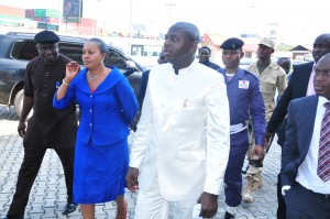 NiMASA DG Akpobolokemi and Colleagues on duty